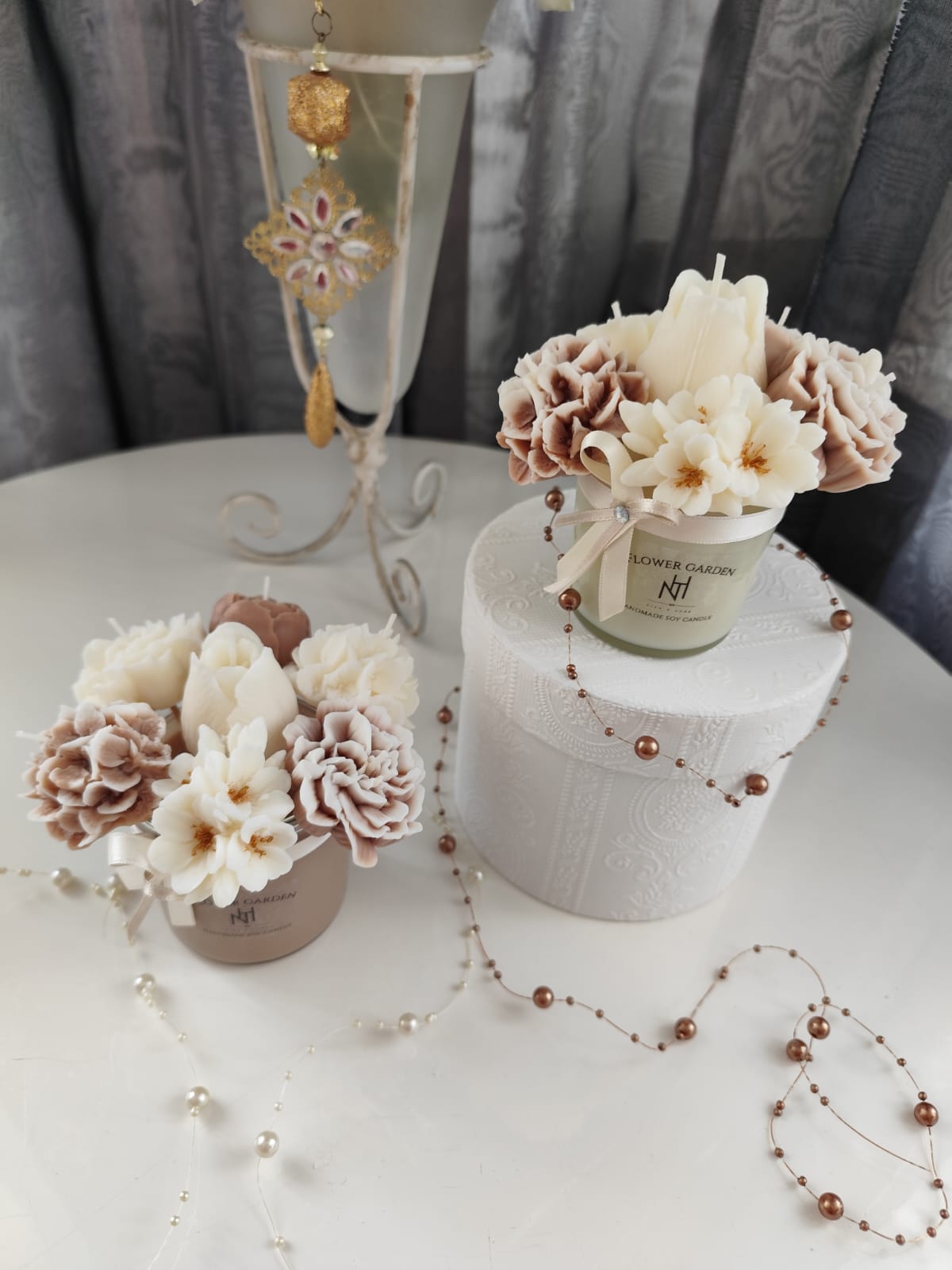 Flower Garden NH 1 – Luxusní sójové svíčky | Nika's Home