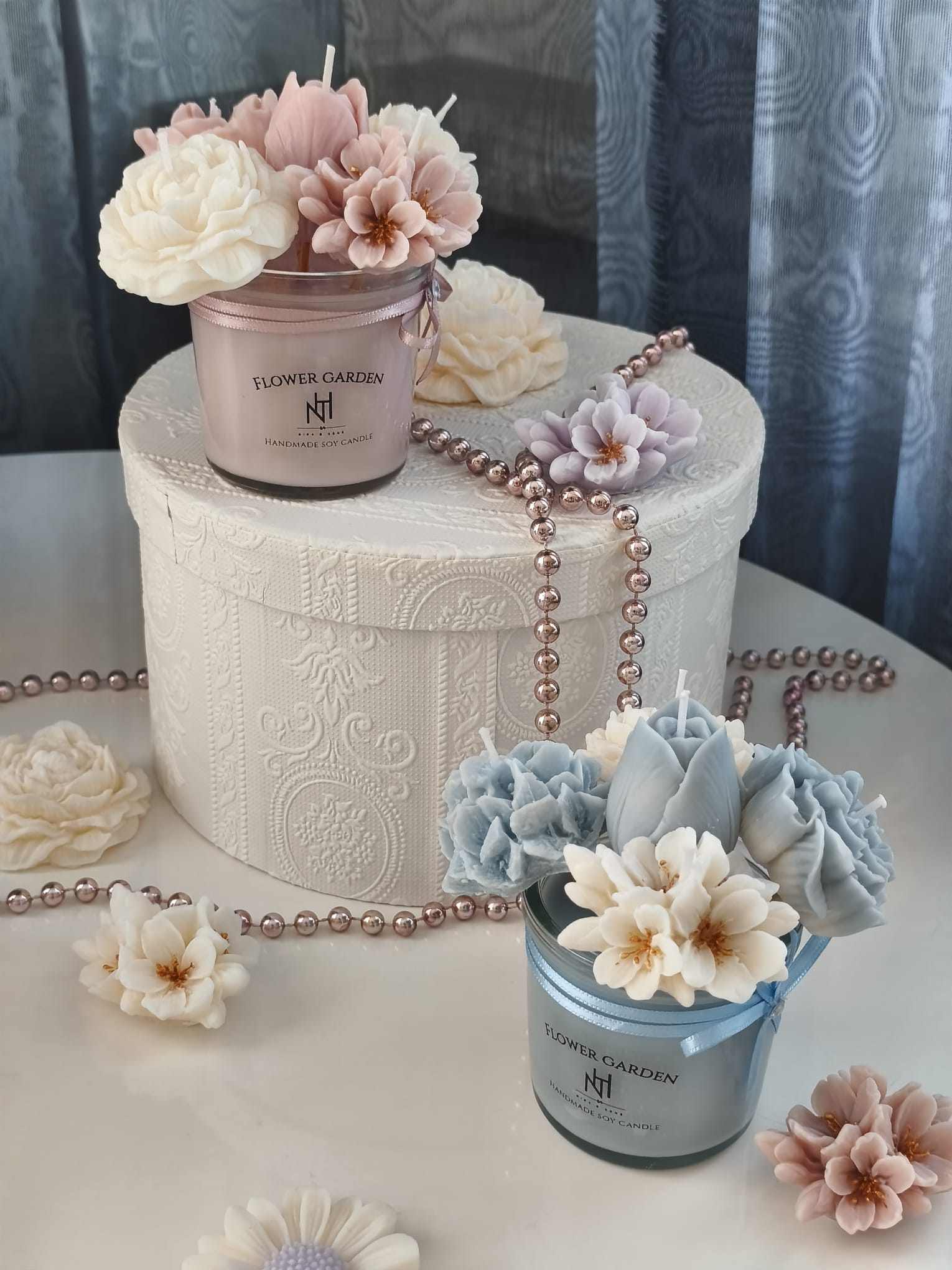 Flower Garden NH 2 – Luxusní sójové svíčky | Nika's Home
