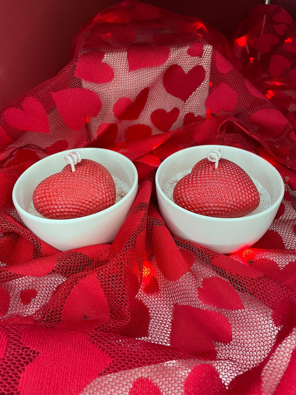 ...with love / Candle NH 2 – Sójová svíčka ve tvaru srdce | Nika's Home