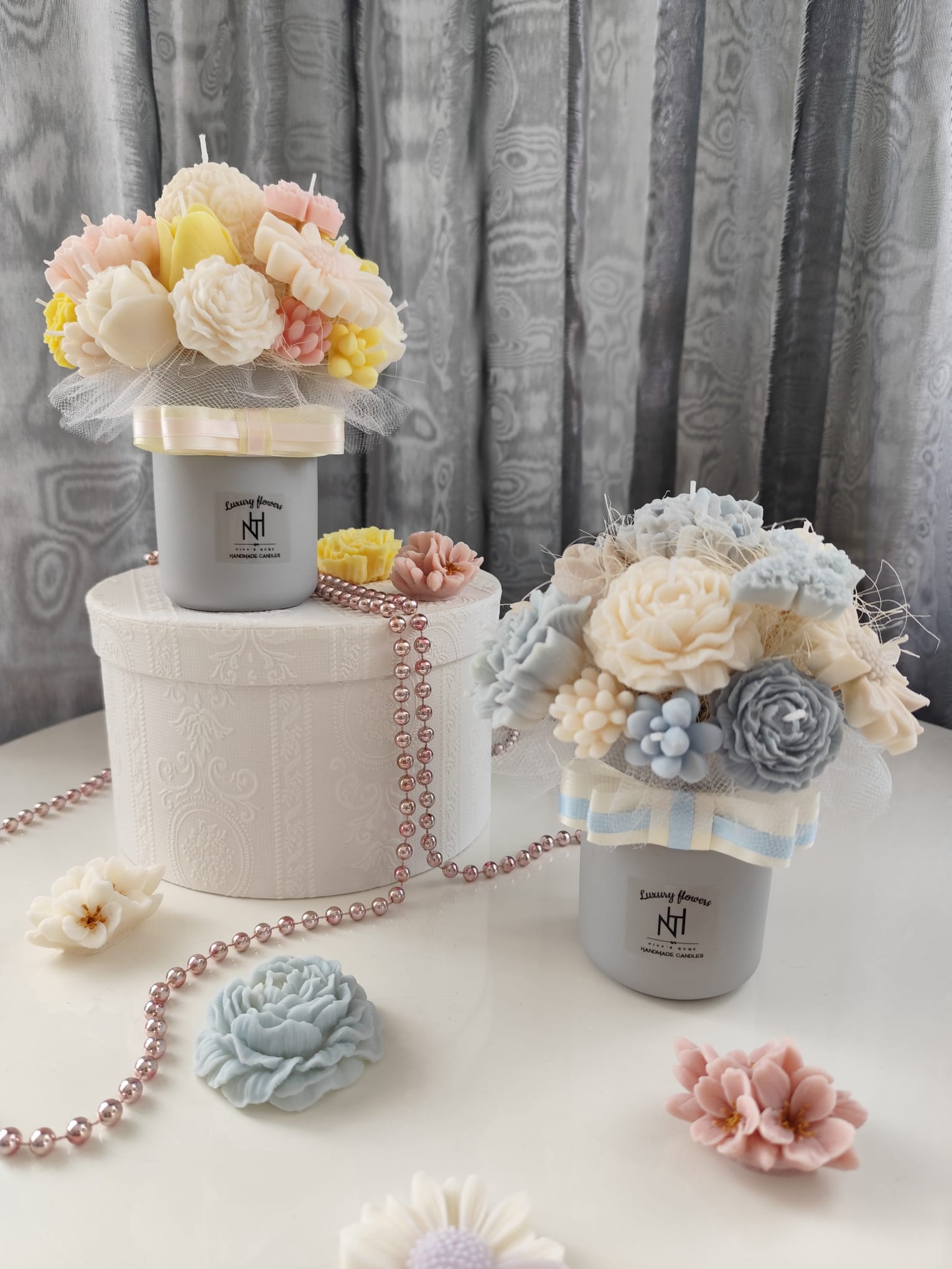 Luxury Flower Bouquet NH – Luxusní sójové svíčky | Nika's Home