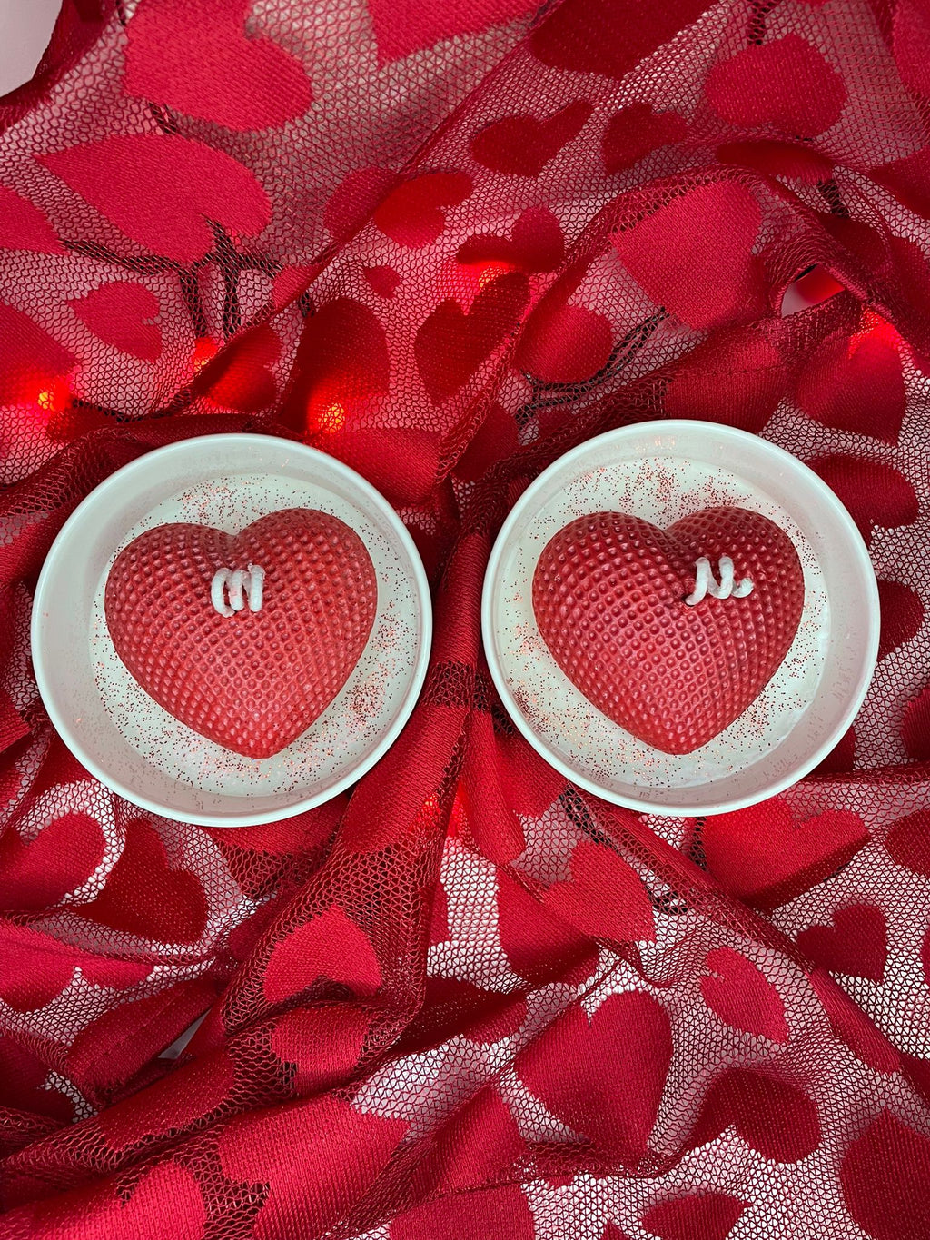...with love / Candle NH 2 – Sójová svíčka ve tvaru srdce | Nika's Home