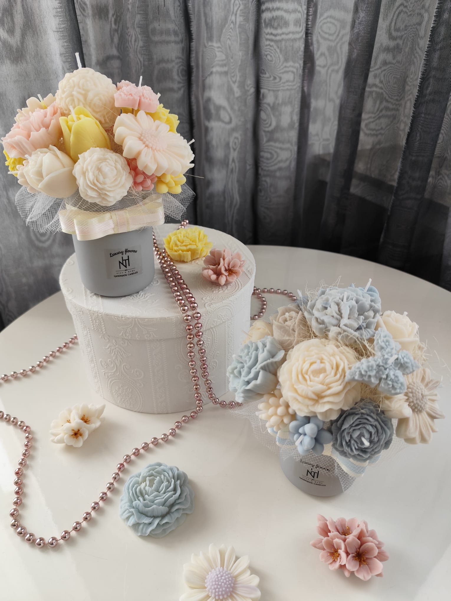 Luxury Flower Bouquet NH – Luxusní sójové svíčky | Nika's Home