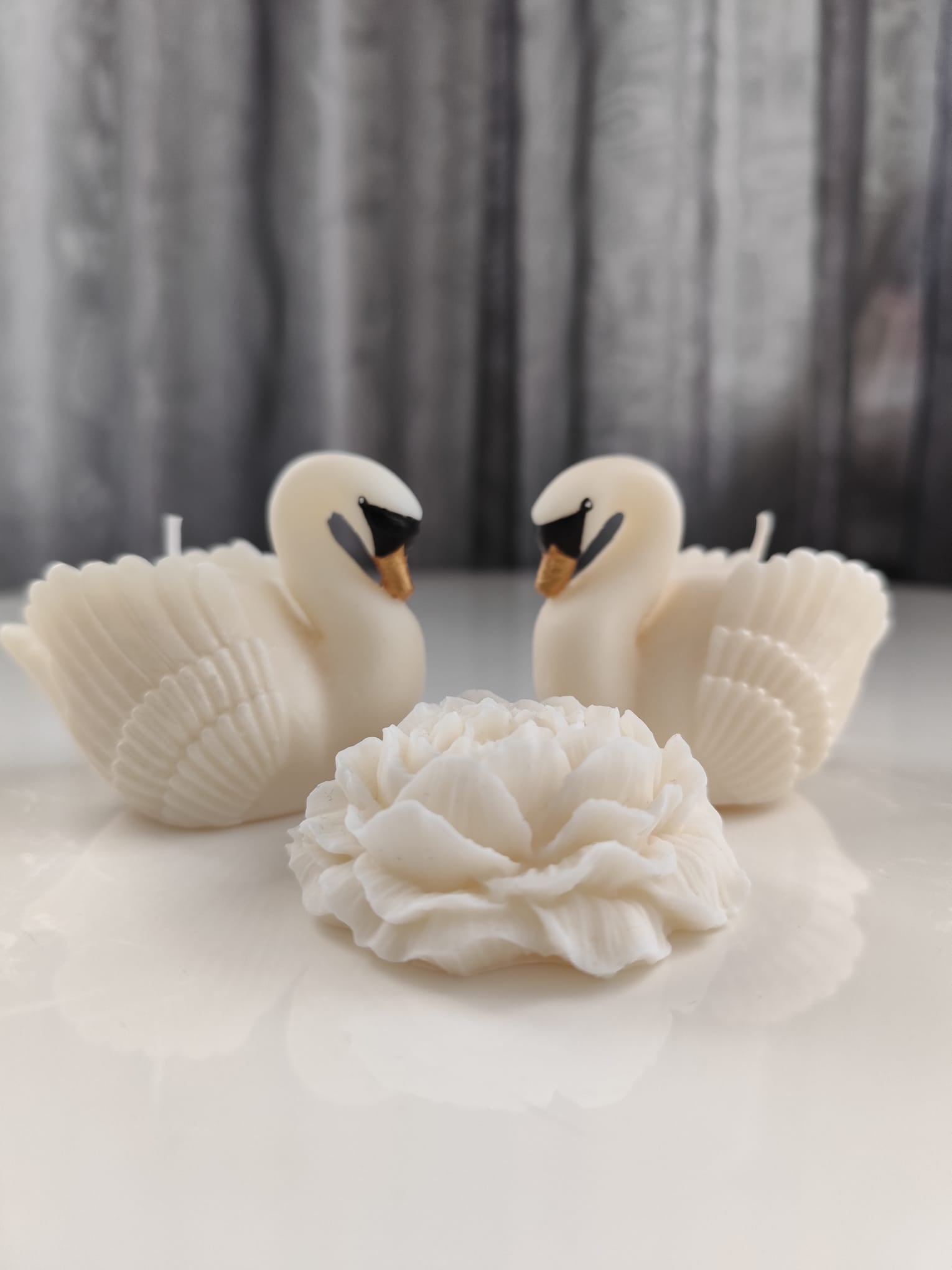 Great Swan NH - Sójové svíčky, sada 2 ks | Nika's Home