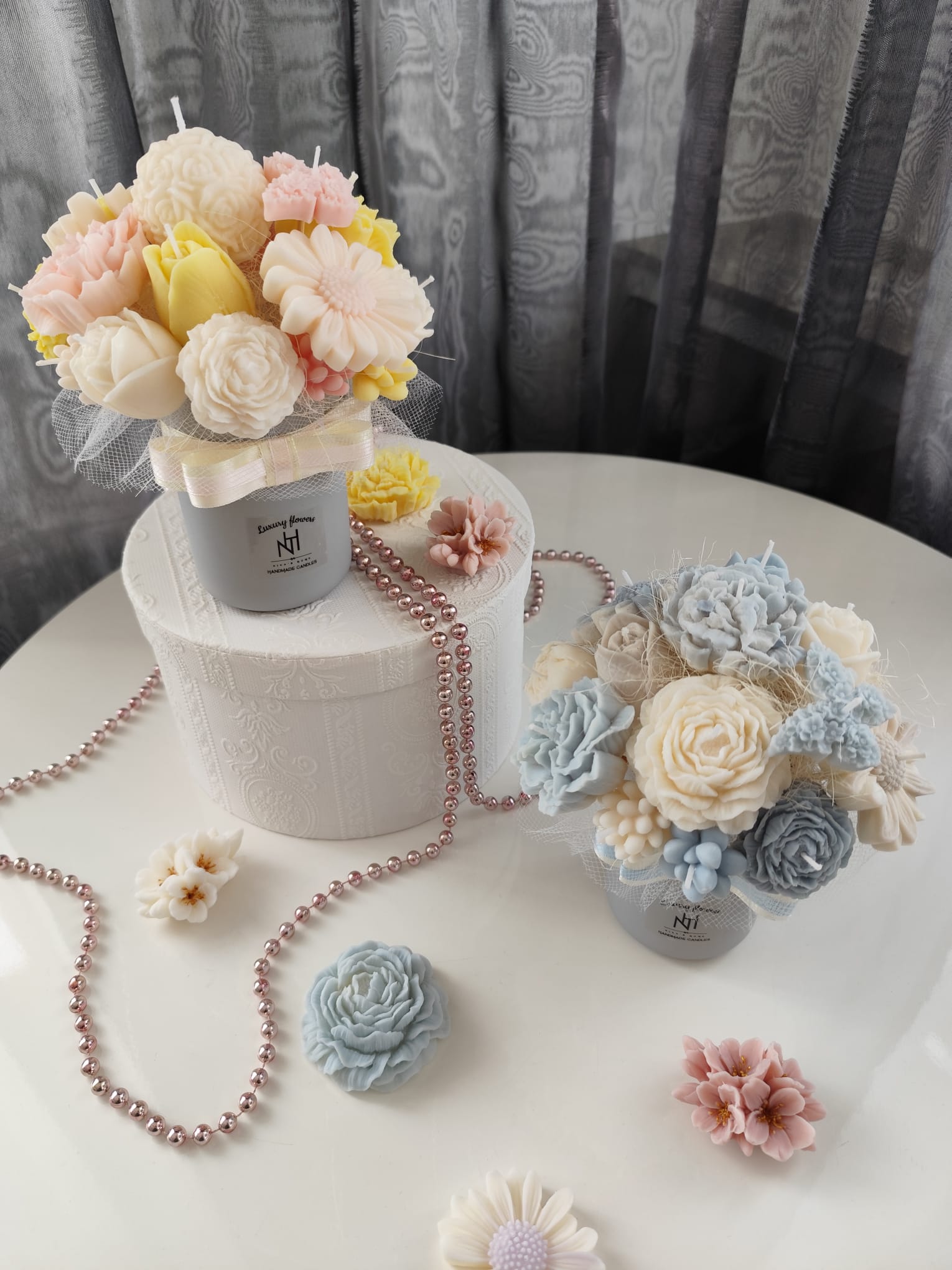 Luxury Flower Bouquet NH – Luxusní sójové svíčky | Nika's Home