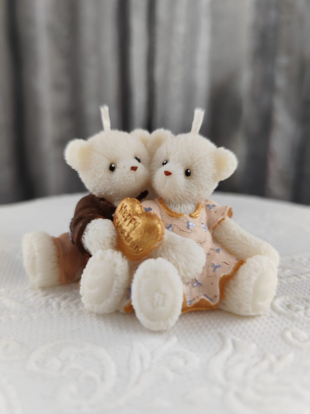 Candle Bear Family NH 6 – Sójové svíčky medvídci | Rodinka | Nika's Home