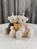 Candle Bear Family NH 6 – Sójové svíčky medvídci | Rodinka | Nika's Home