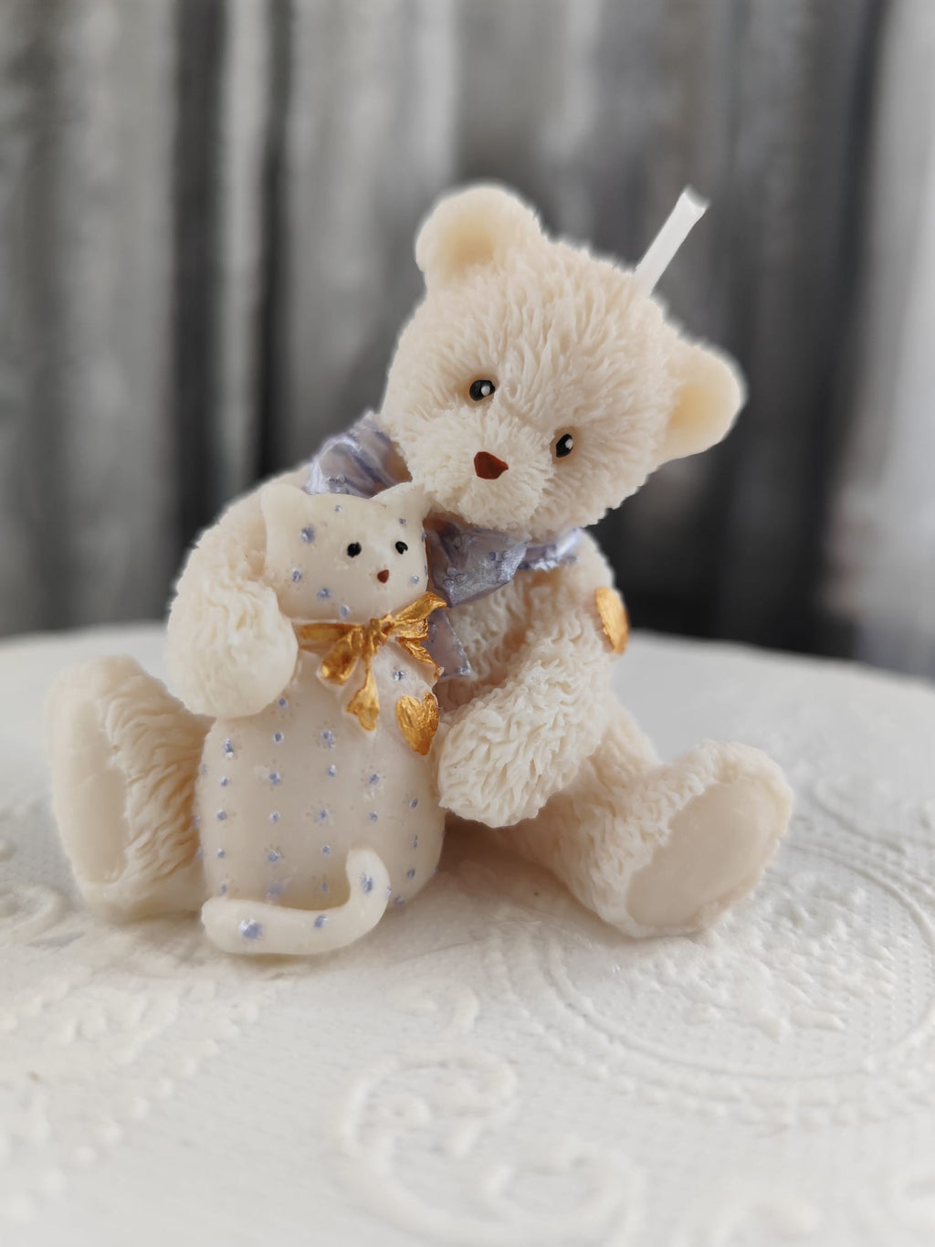 Candle Bear Family NH 2 – Sójové svíčky medvídci | Rodinka | Nika's Home