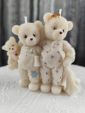 Candle Bear Family NH 1 – Sójové svíčky medvídci | Rodinka | Nika's Home