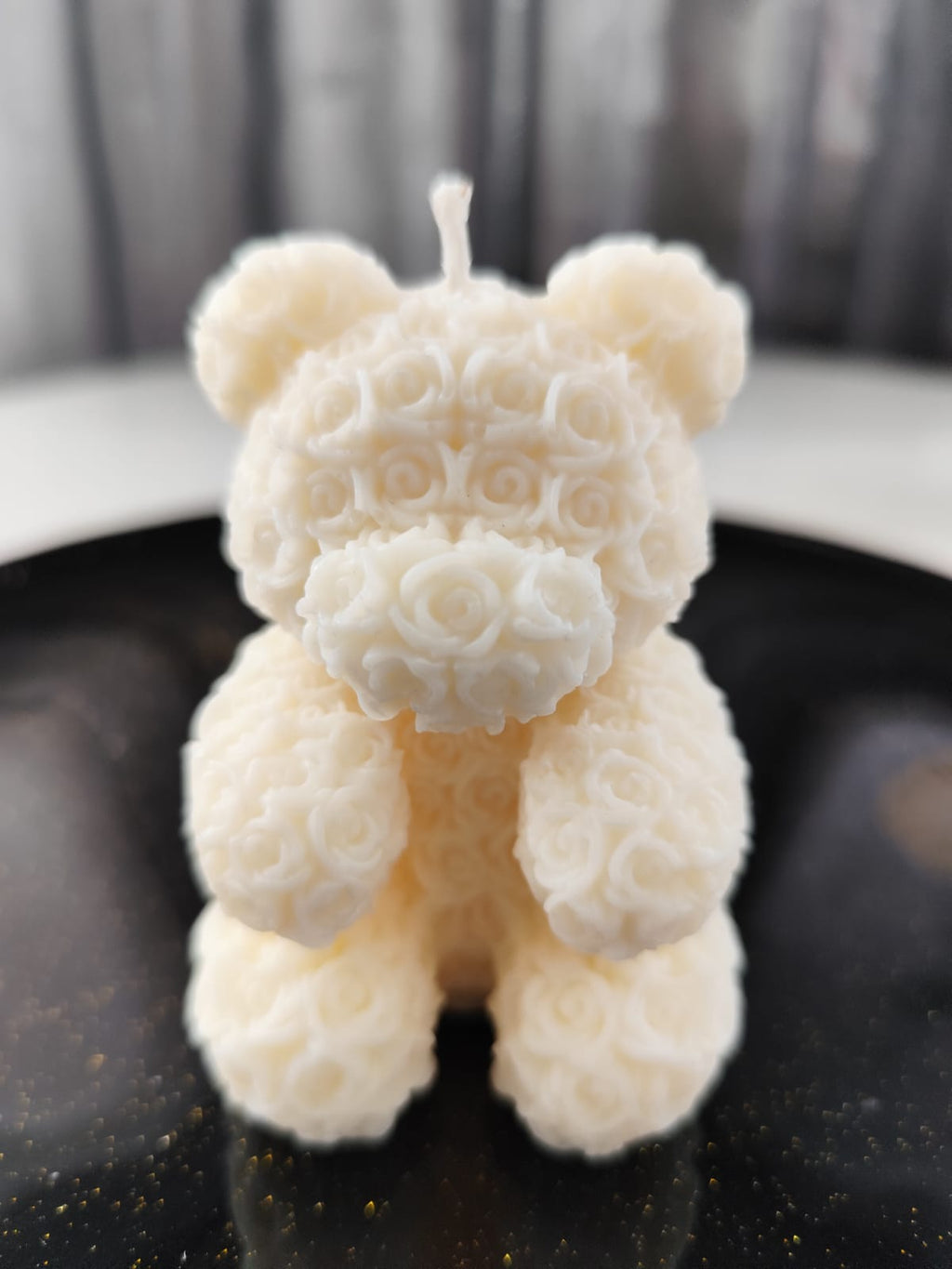 Candle Bunny Rose, Teddy Rose NH - Sójové svíčky, sada 2 ks | Nika's Home