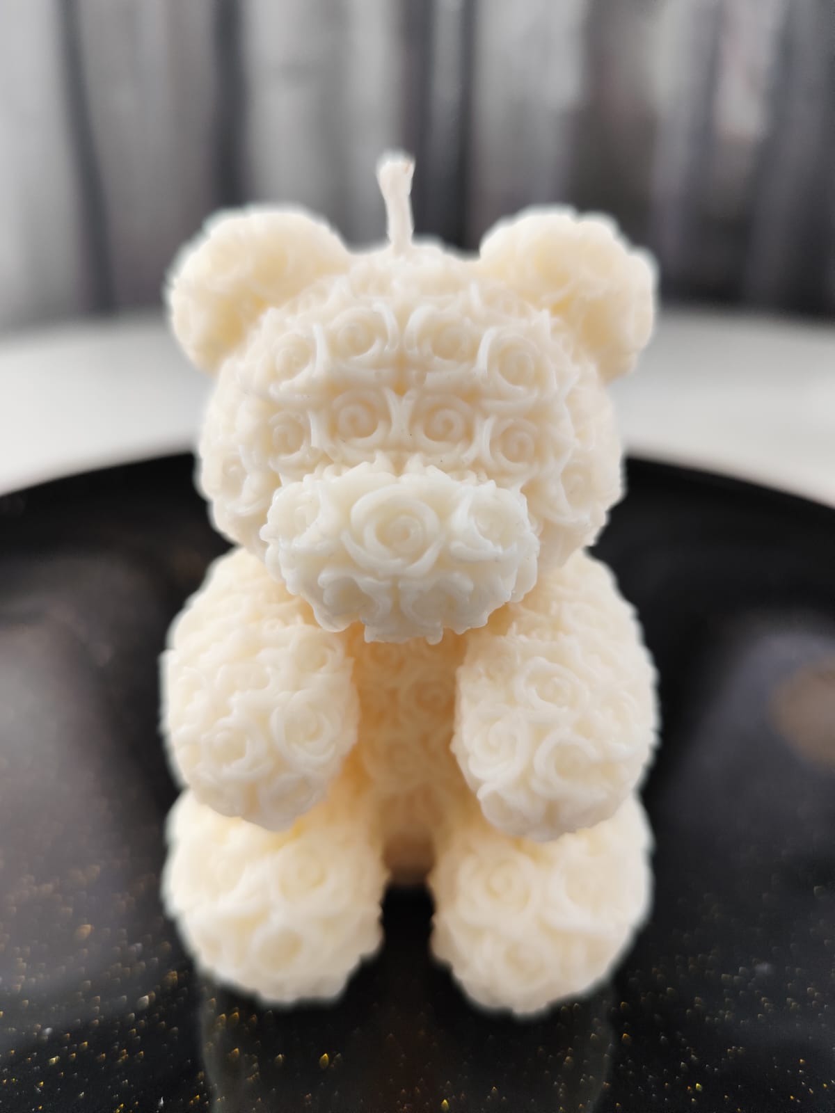Candle Bunny Rose, Teddy Rose NH - Sójové svíčky, sada 2 ks | Nika's Home