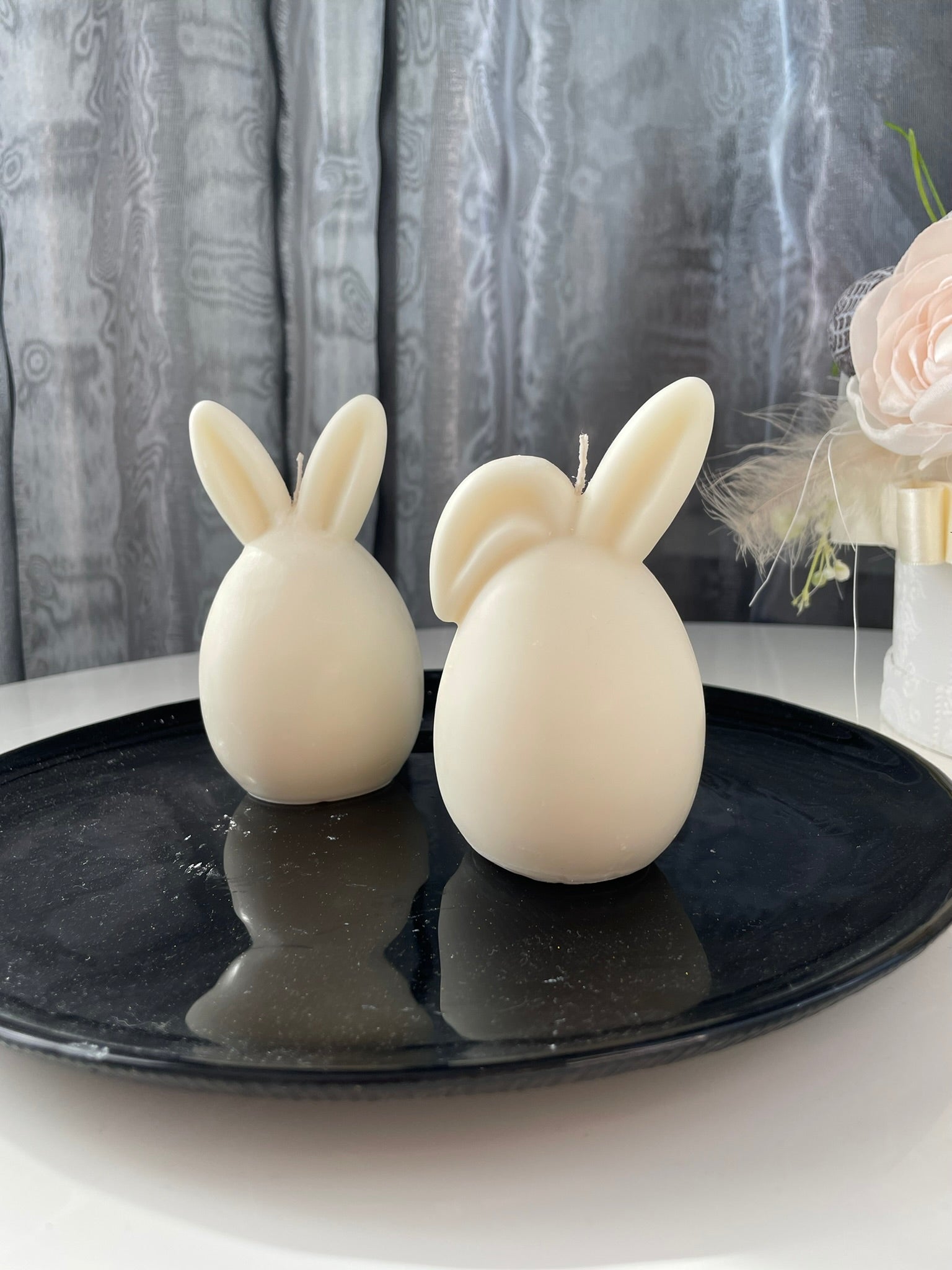 Velikonoční svíčky – Sada B | Zlatá vajíčka s oušky | Nika's Home