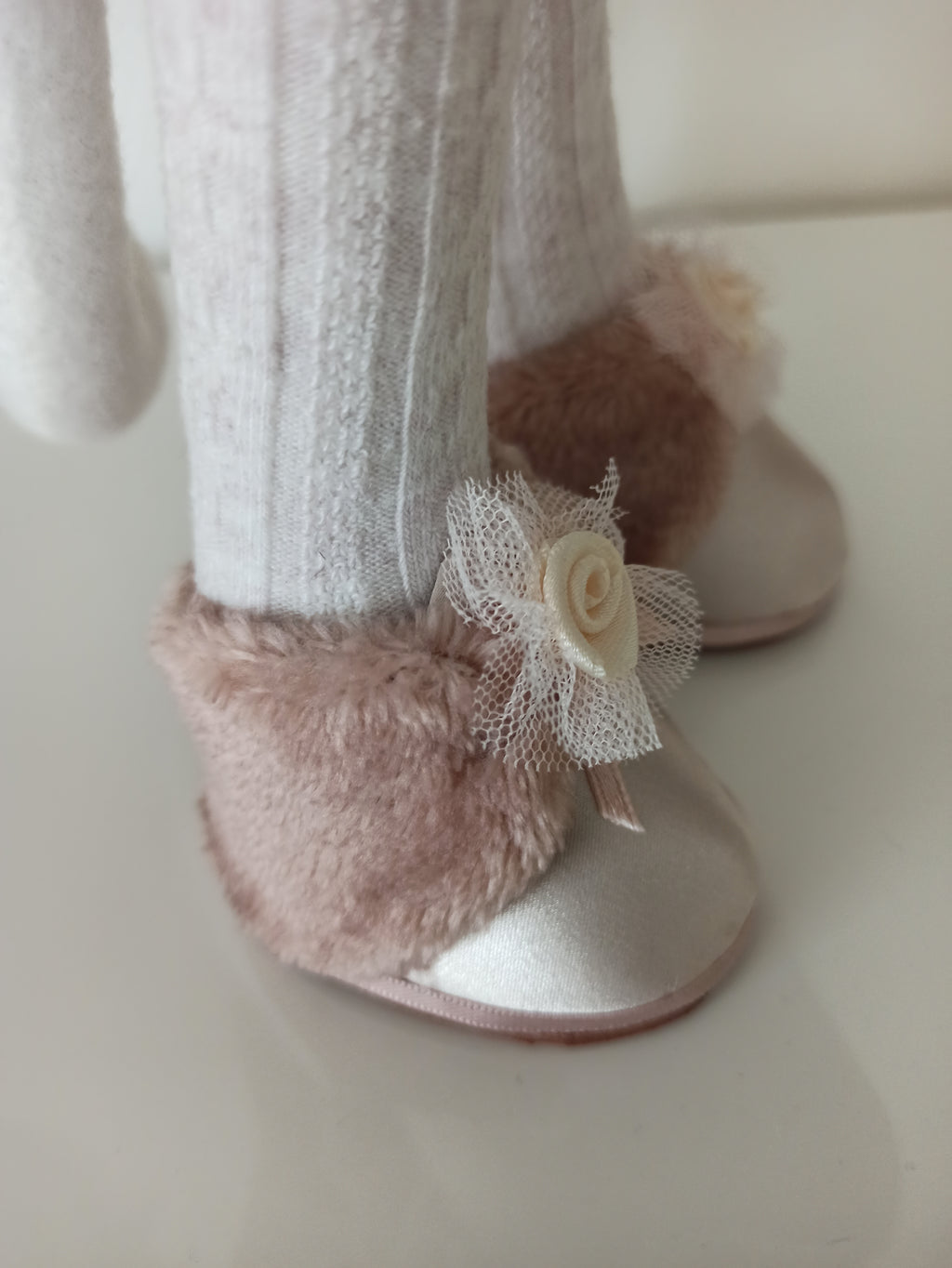 Nikaska Kočička Růžová – Ručně vyrobená panenka | 39 cm | Nika's Home