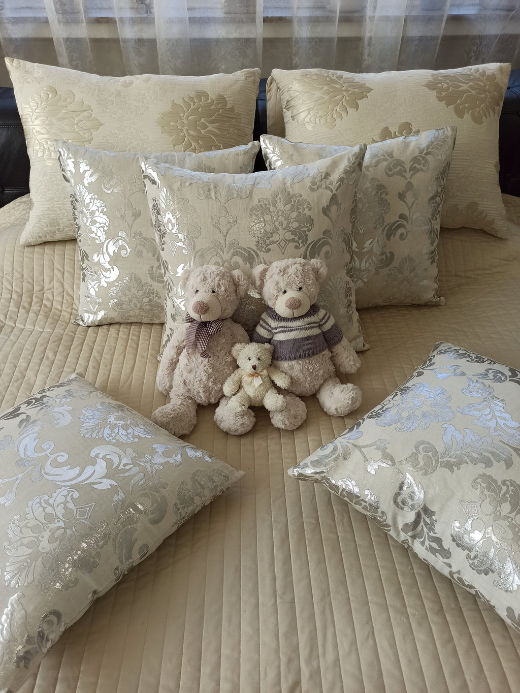 Medvídči Teddy Bears – Sada 3 ks | Textilní Dekorace | Nika's Home