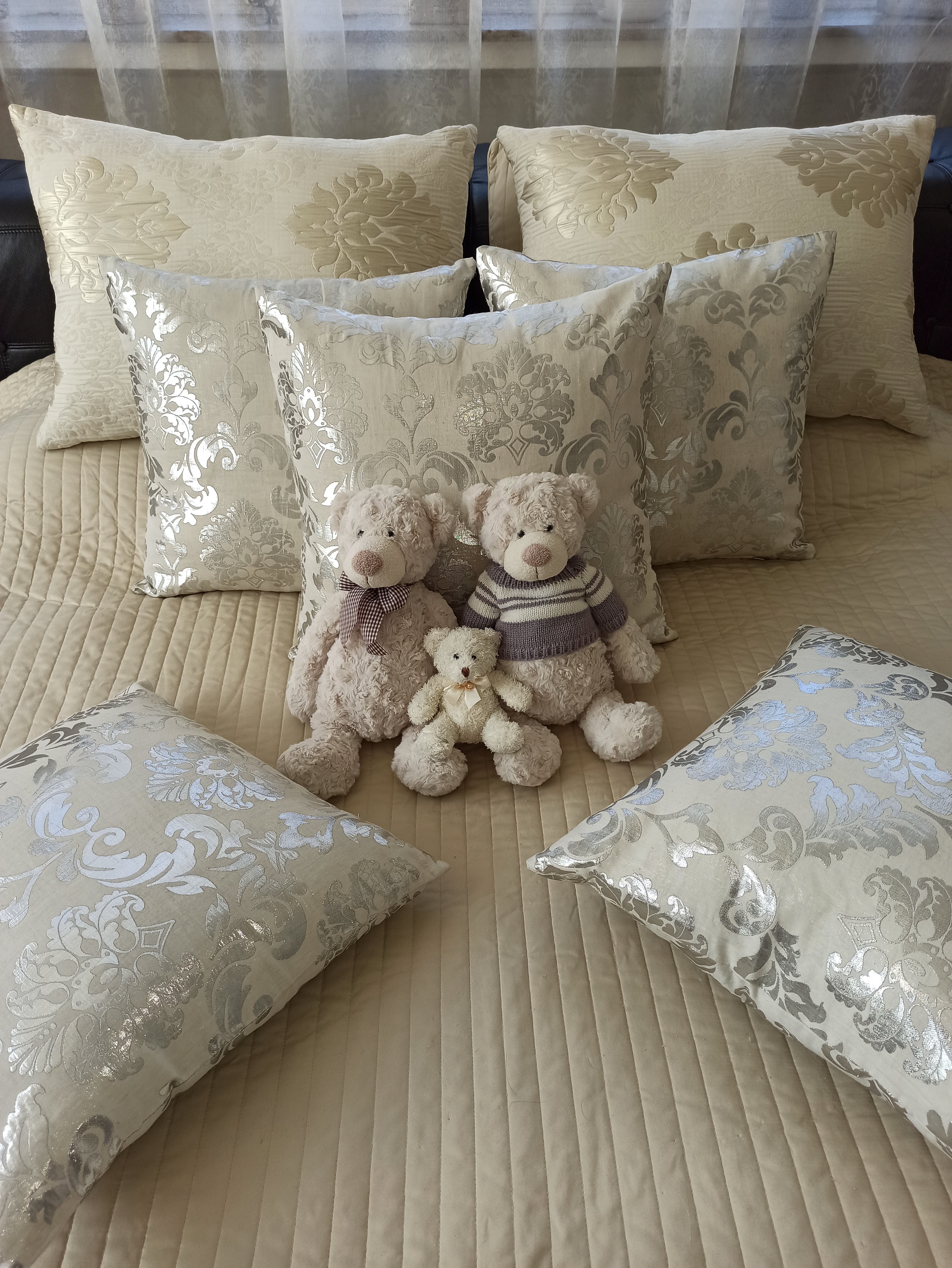Medvídči Teddy Bears – Sada 3 ks | Textilní Dekorace | Nika's Home