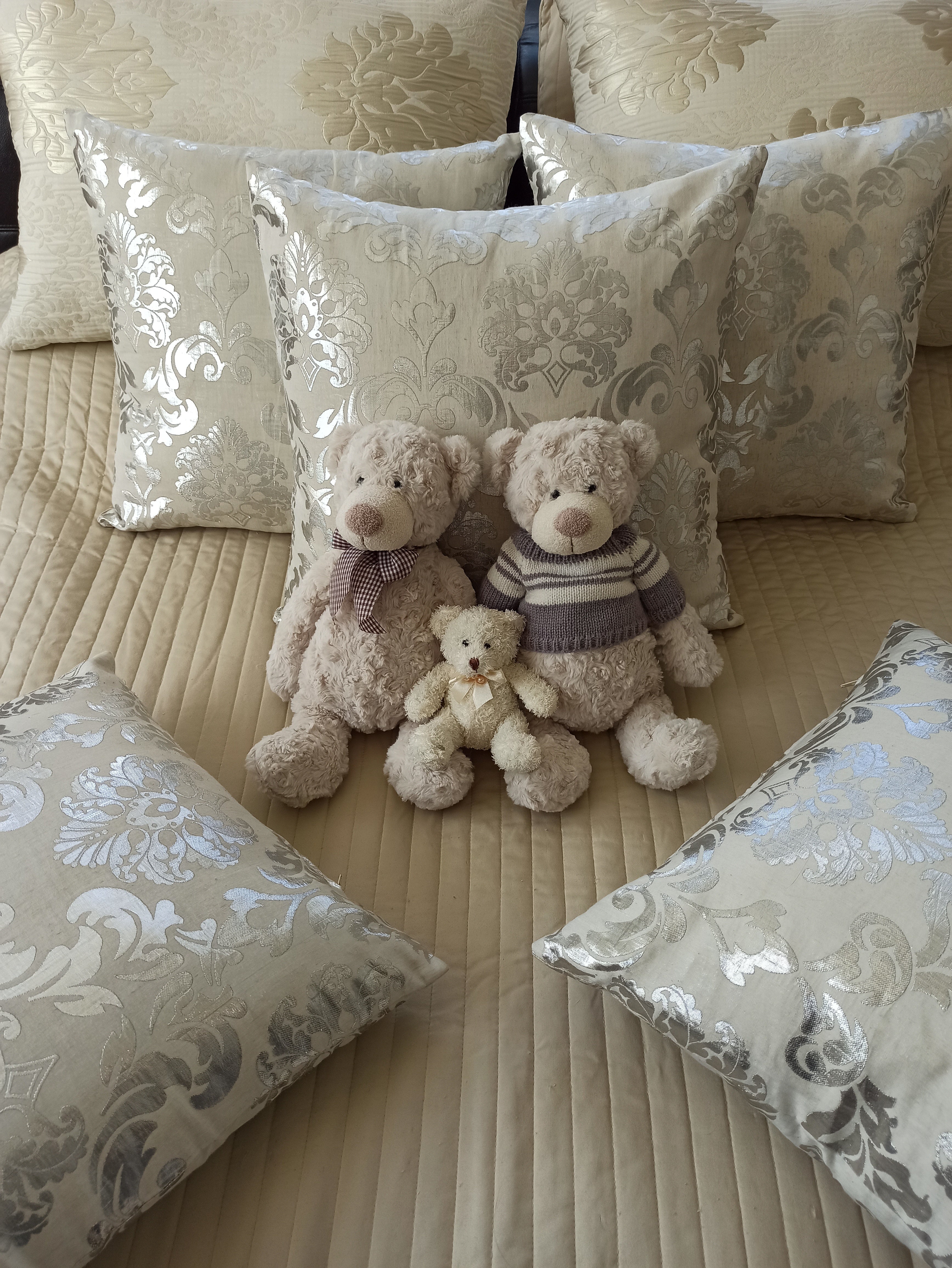 Medvídči Teddy Bears – Sada 3 ks | Textilní Dekorace | Nika's Home