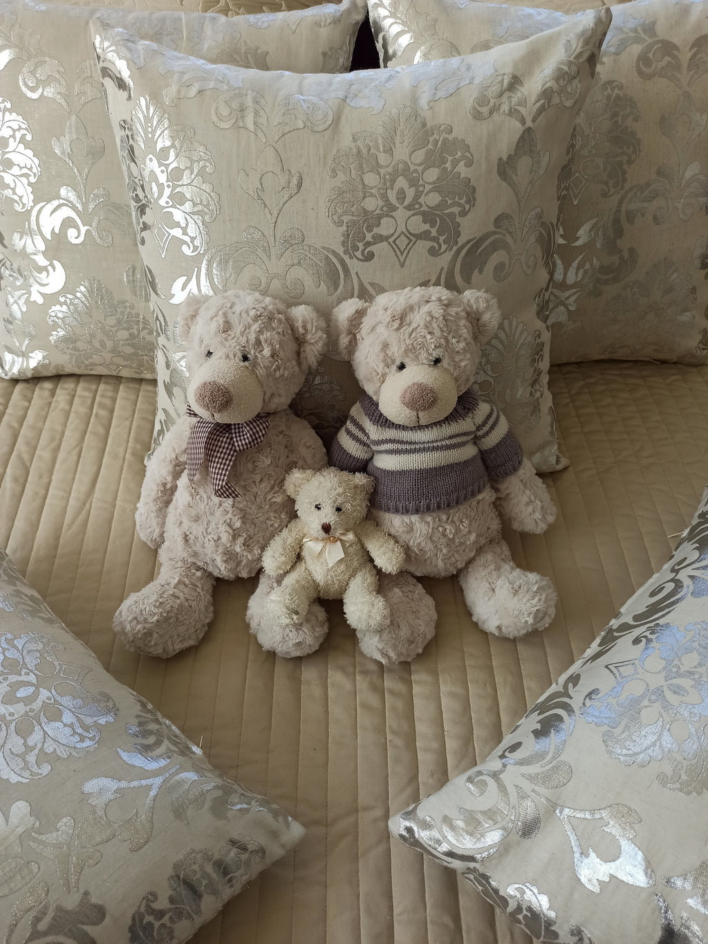 Medvídči Teddy Bears – Sada 3 ks | Textilní Dekorace | Nika's Home