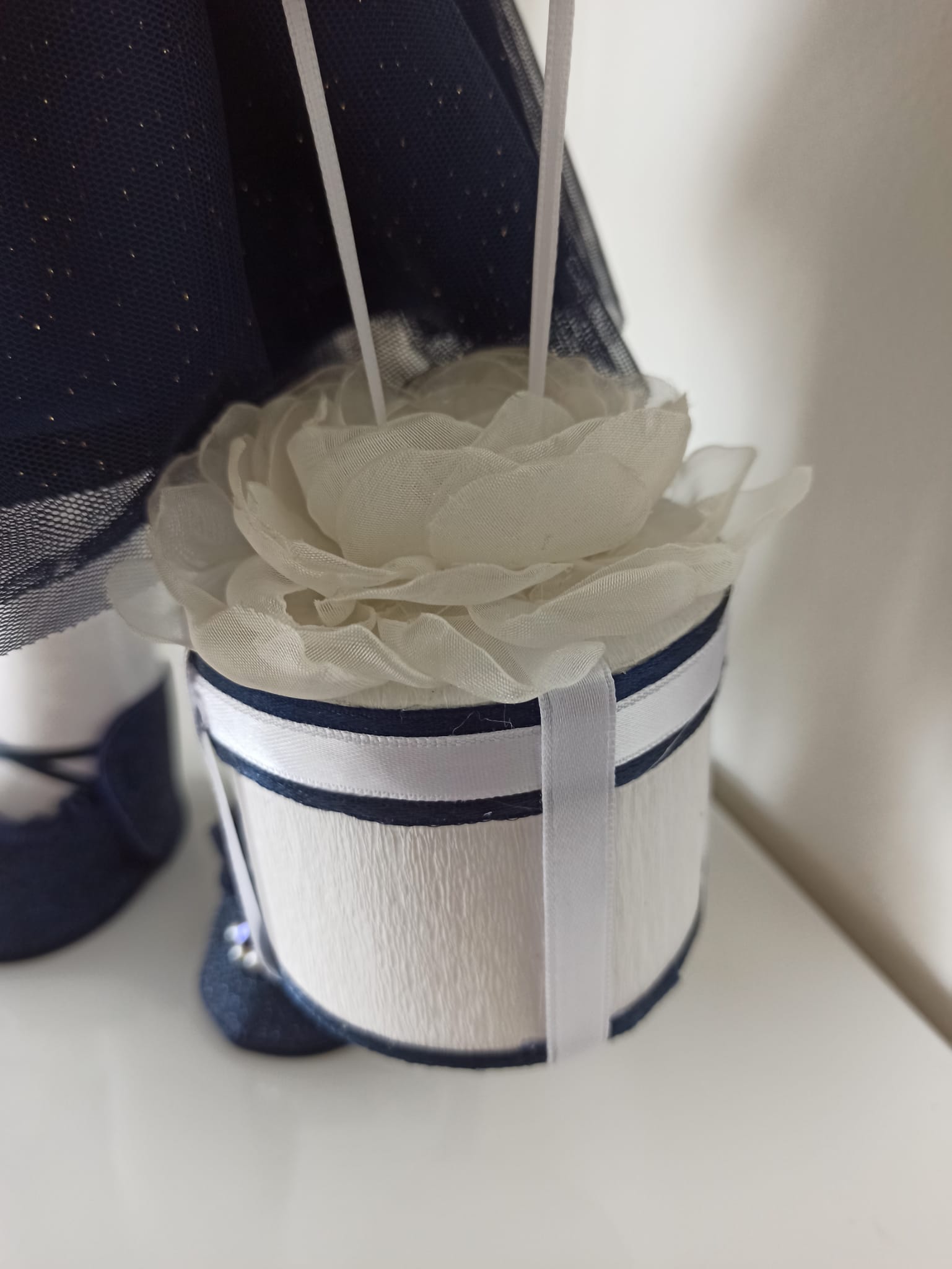 Nikaska Kočička Modrá – Ručně vyrobená panenka | 45 cm | Nika's Home