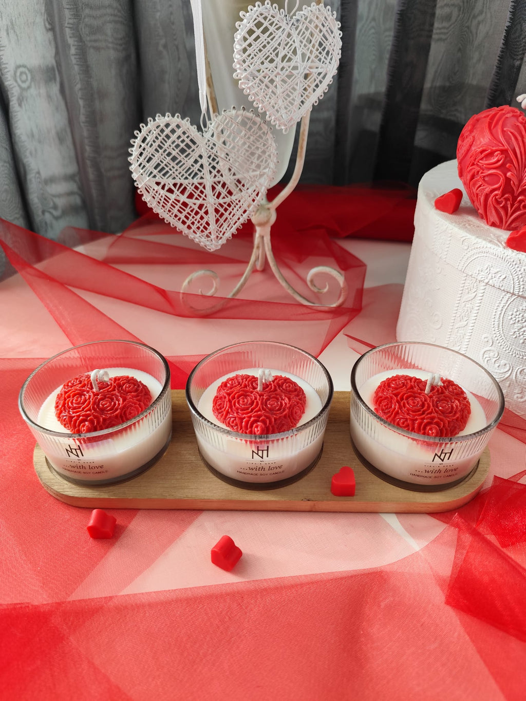 ...with love / Candle NH 1 – Luxusní sójové svíčky, sada | Nika's Home