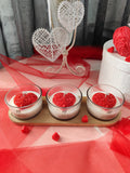...with love / Candle NH 1 – Luxusní sójové svíčky, sada | Nika's Home