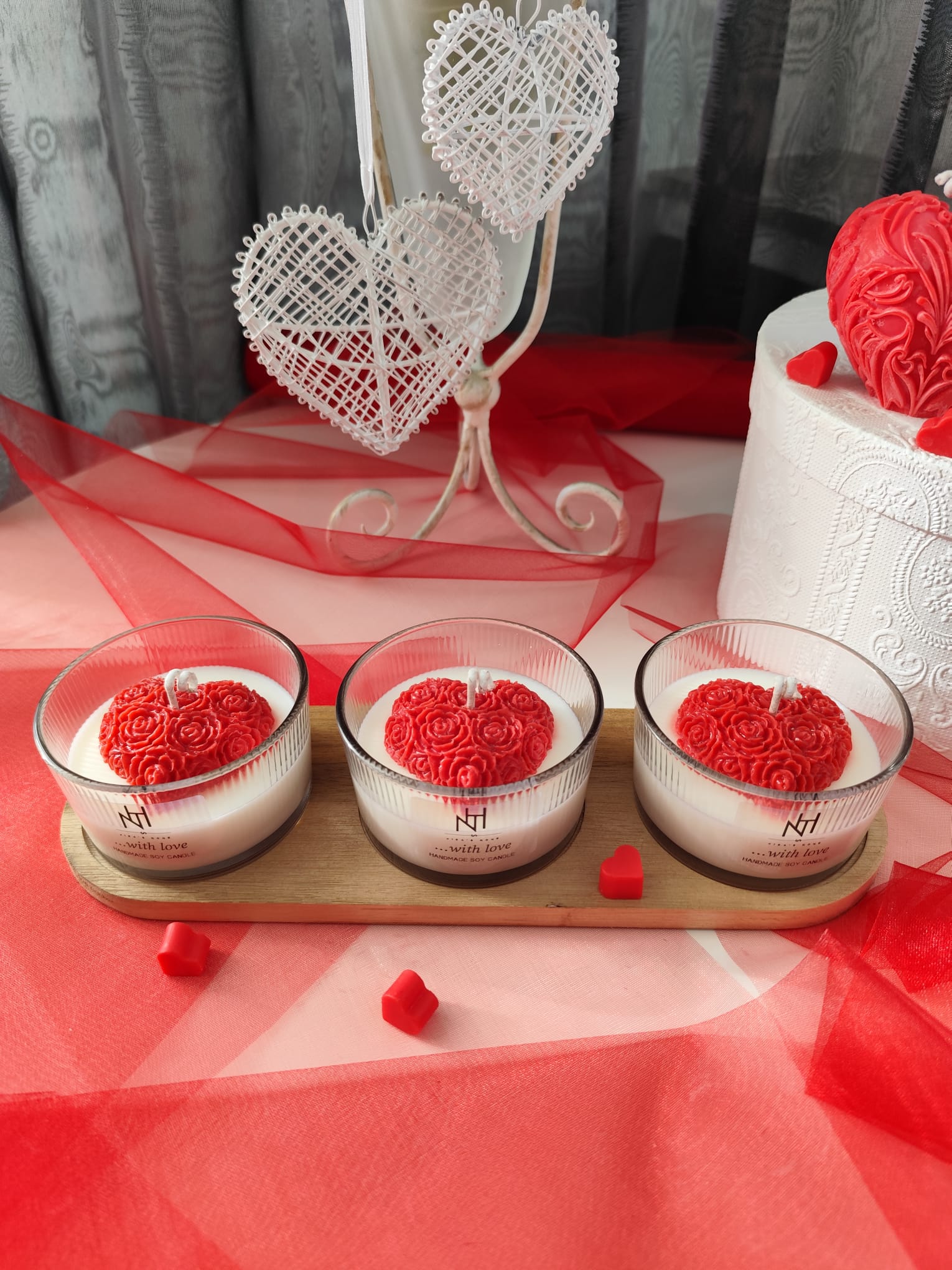 ...with love / Candle NH 1 – Luxusní sójové svíčky, sada | Nika's Home