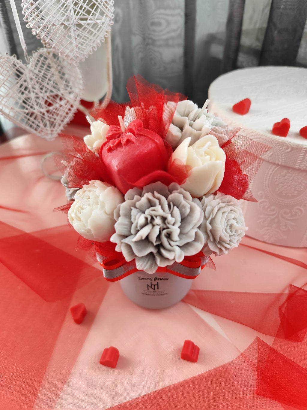Luxury Flower Bouquet NH 2 - Luxusní sójové svíčky | Nika's Home
