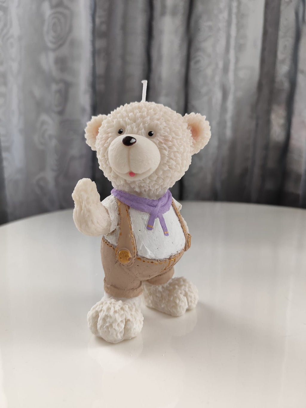 Candle Teddy bear, big boy NH - Sójové svíčky | Nika's Home
