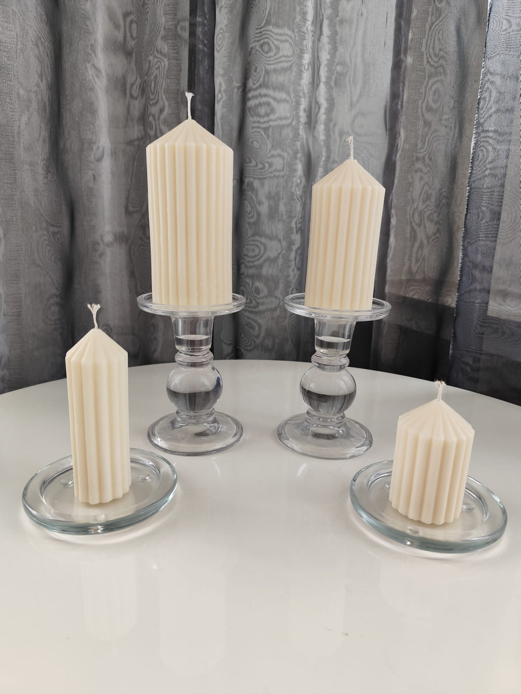 Candle Fusion Style NH 5 - Sójové svíčky, sada 4 ks | Nika's Home